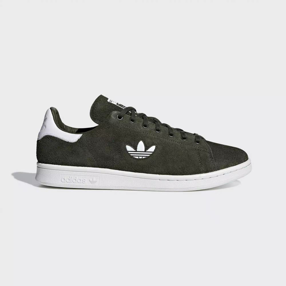 Adidas Stan Smith Tenis Verdes Para Hombre (MX-17523)